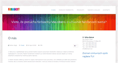 Desktop Screenshot of farbocit.sk